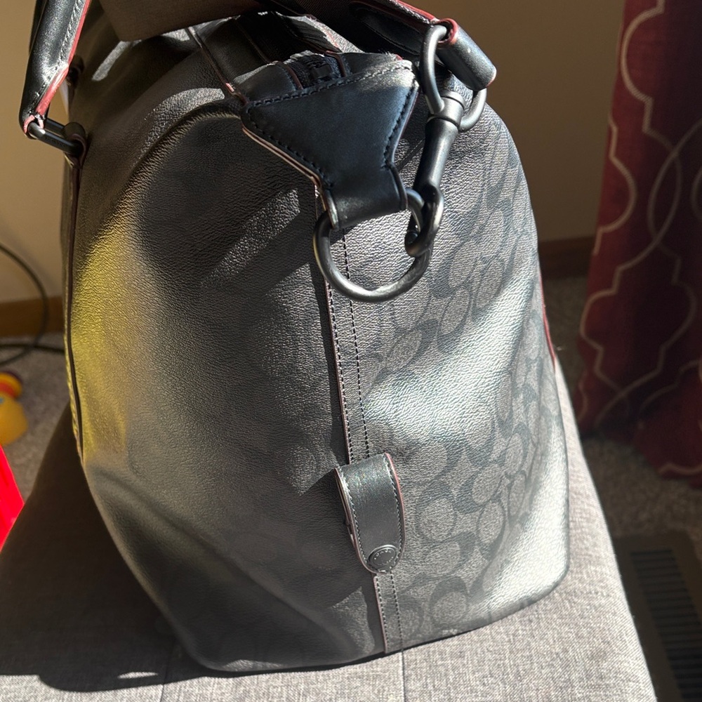 Coach Voyager Duffel Travel Bag w/ Strap A1821 - Picture 6 of 17